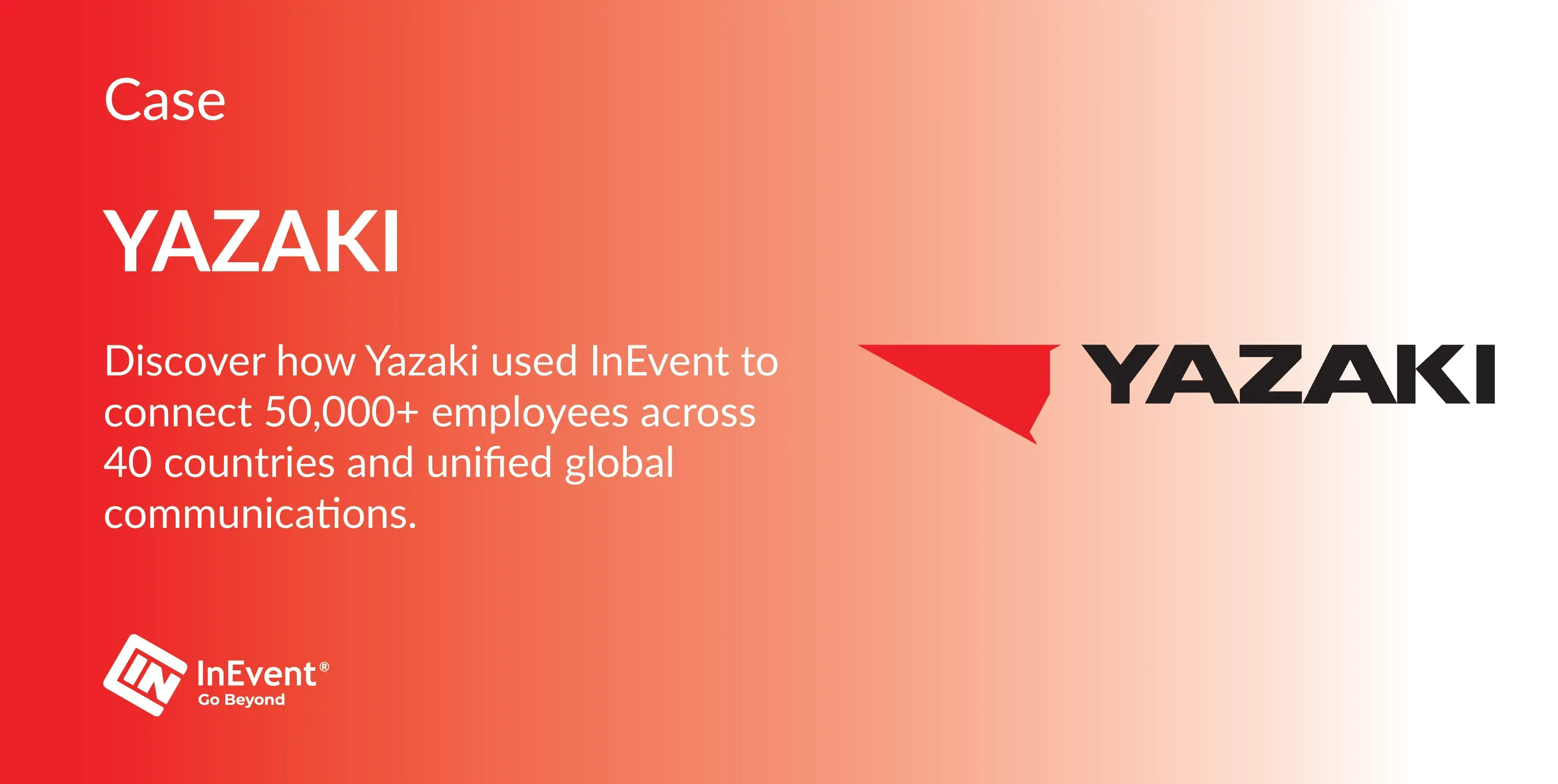 How Yazaki Unified EMEA Communication with InEvent